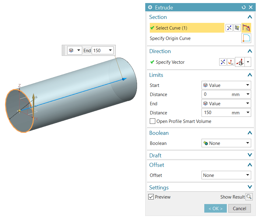 Step 2 of Level 1 Drawing 1 (CAD Modelling Training)