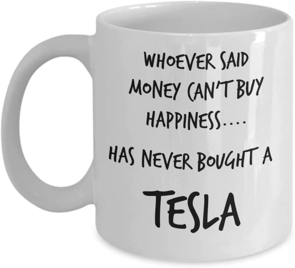  Sometimes I Wonder If My Tesla Is Thinking About Me Too Coffee  Mug, Gifts For Men Women, Boyfriend, Boss, Dad, Mum, Husband, Wife, Tesla  Lover Gifts Birthday Birthday Christmas Gift Ideas